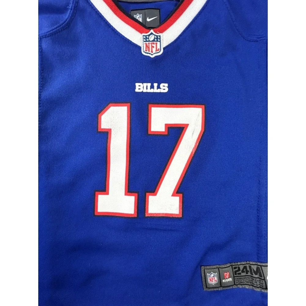Nike NFL Buffalo Bills #17 Allen Jersey Baby Toddler 24 Month Has Wear Football